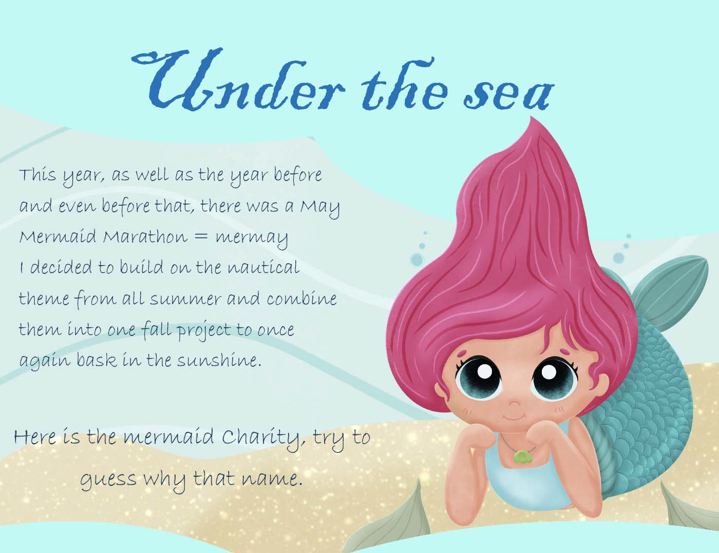 Digital Art  kids illustration mermaid mermay photoshop Procreate procreate illustration