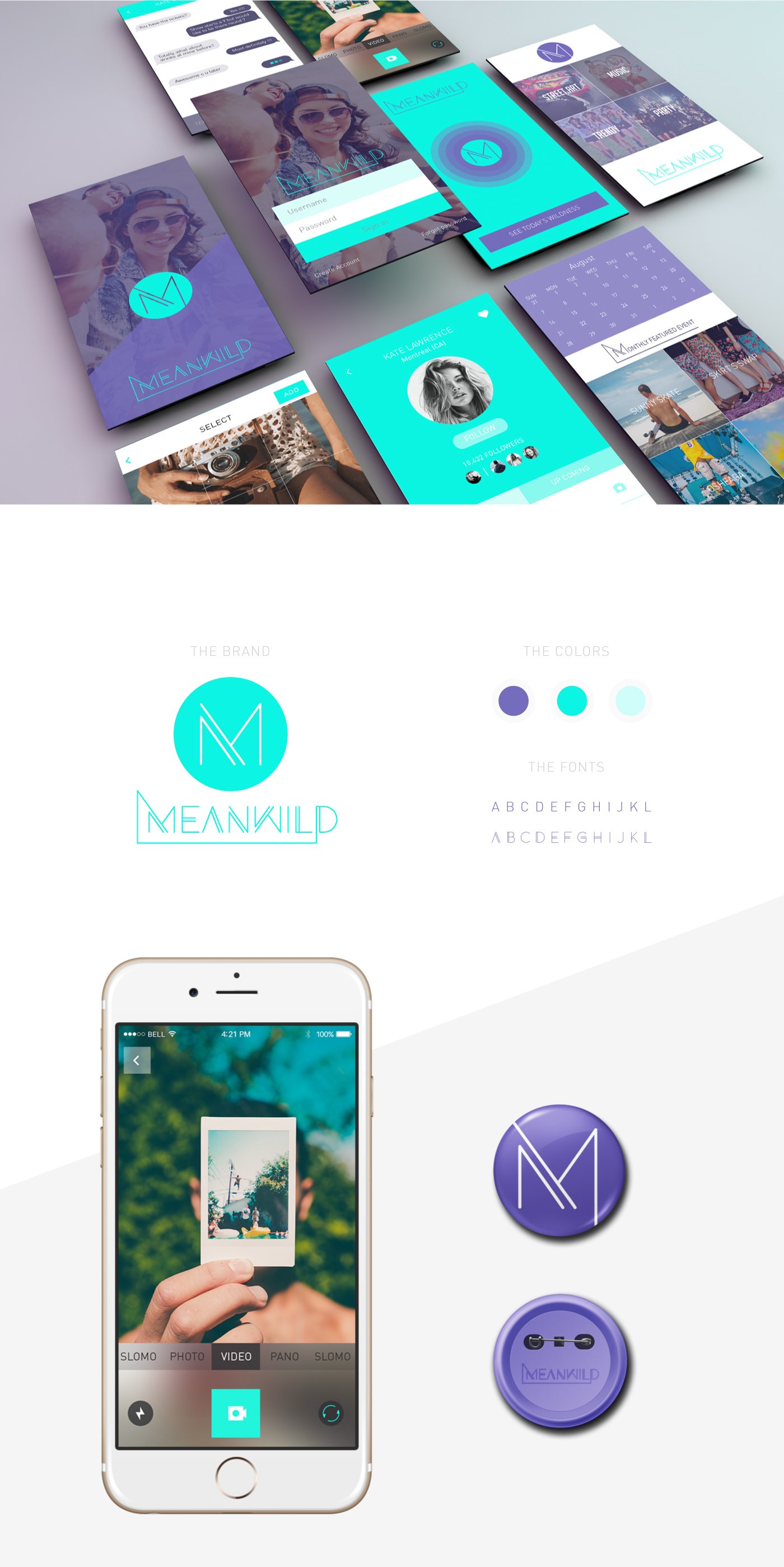 design ux Freelance branding  Mobile app amazone design
