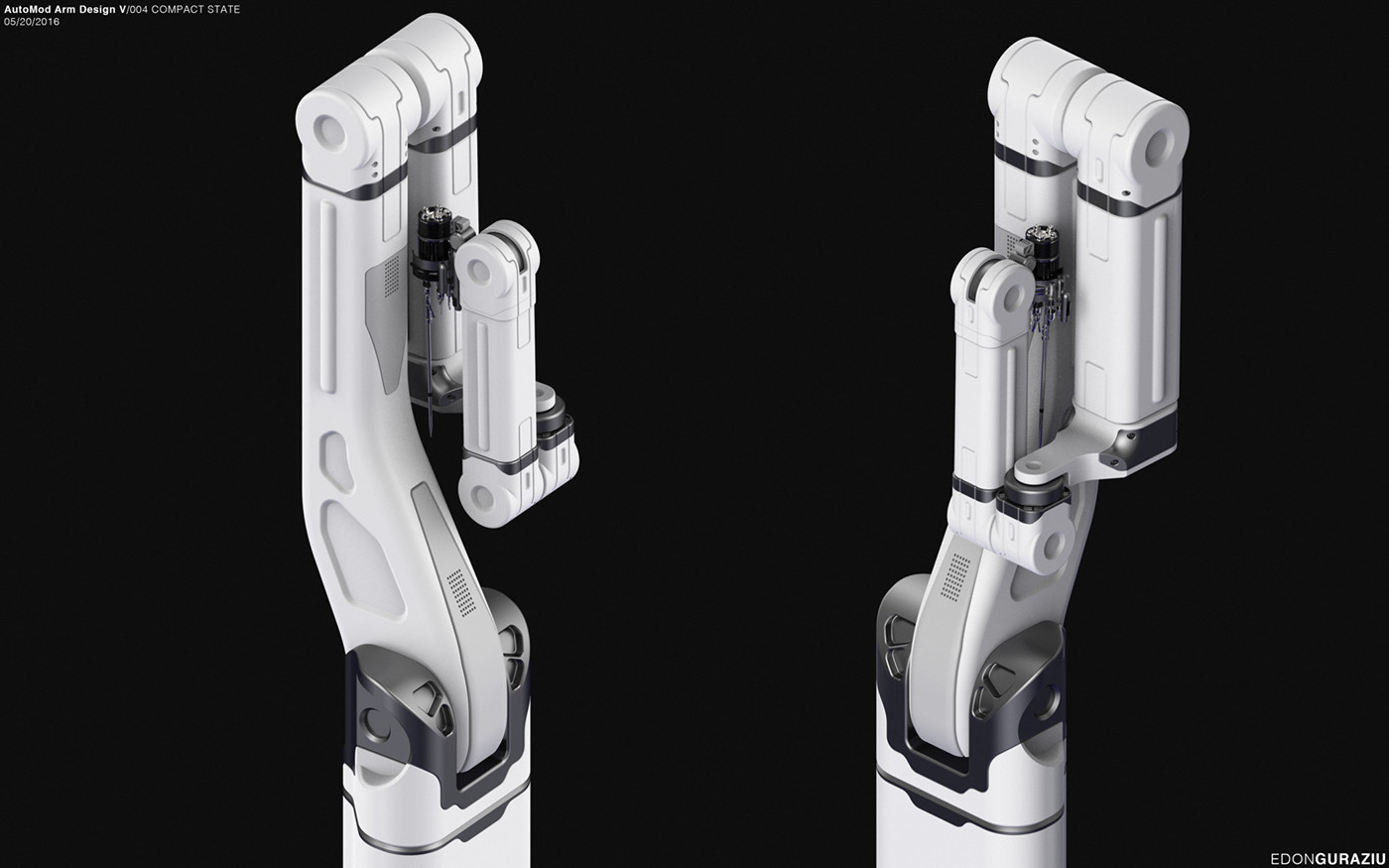 concept design industrial robot robotics Scifi passengers edon guraziu edon-tech