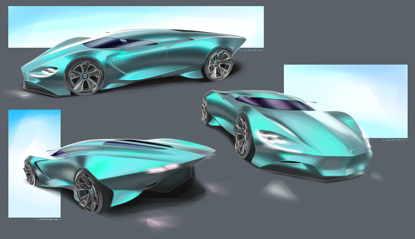 design automotive   car design thesis portfolio Render sketch concept Transportation Design Vehicle Design