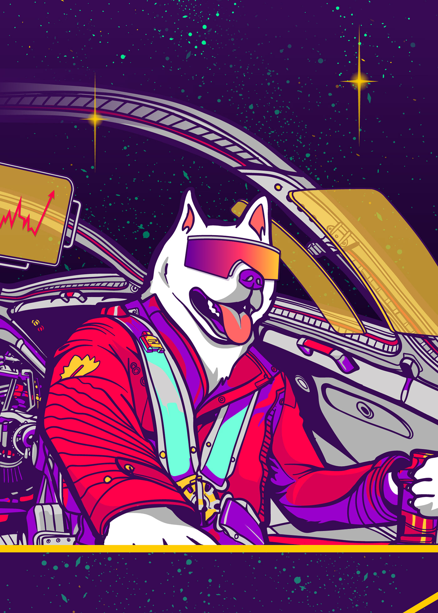 bitcoin crypto currency guardians hodl ILLUSTRATION  Jejudoge moon social media Space 
