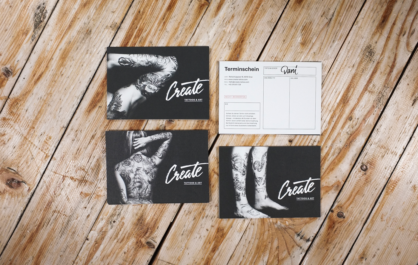 branding  design Corporate Design tattoos art studio Space  lettering Handlettering