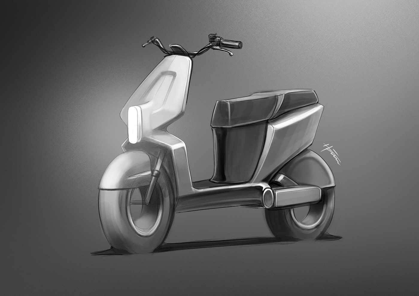automobile design industrial design  motorbike design motorcycle design scooter design sketch