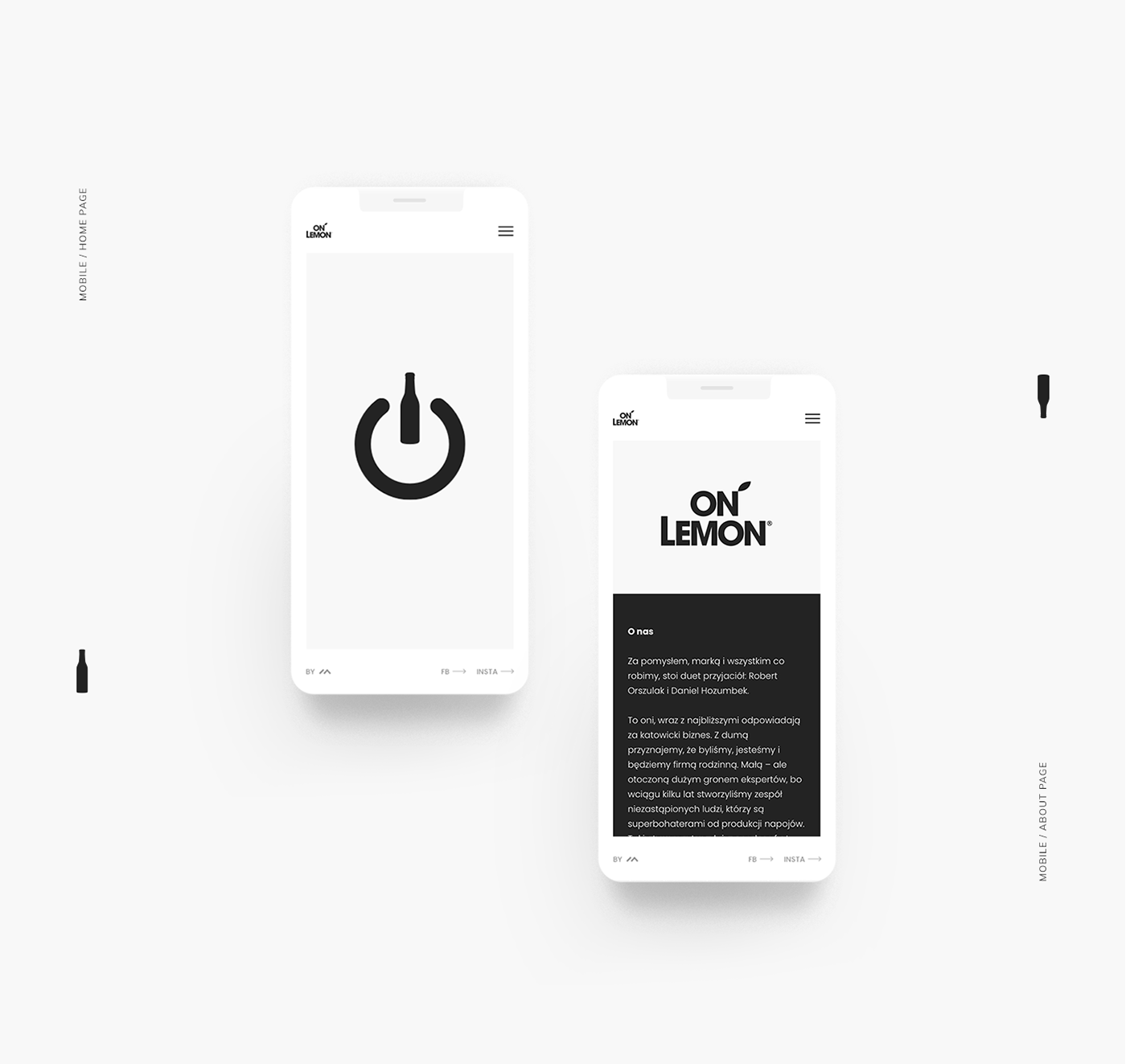 Interaction design  on lemon product design  UI ux Web Web Design  Website