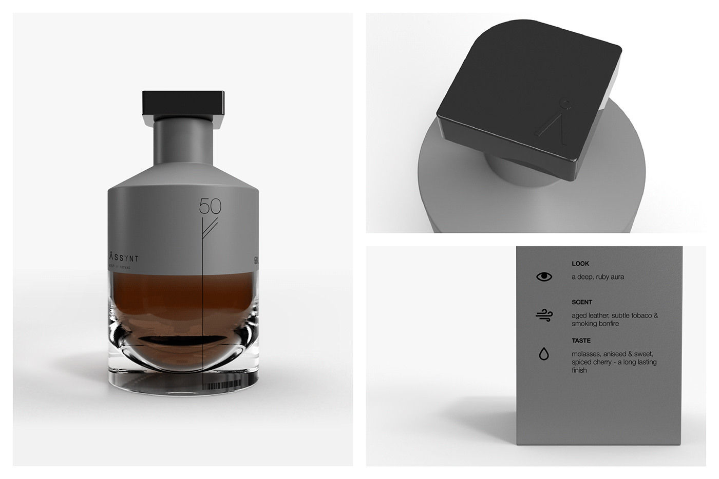 bottle branding  drink editorial minimal Packaging product scotland Whiskey Whisky
