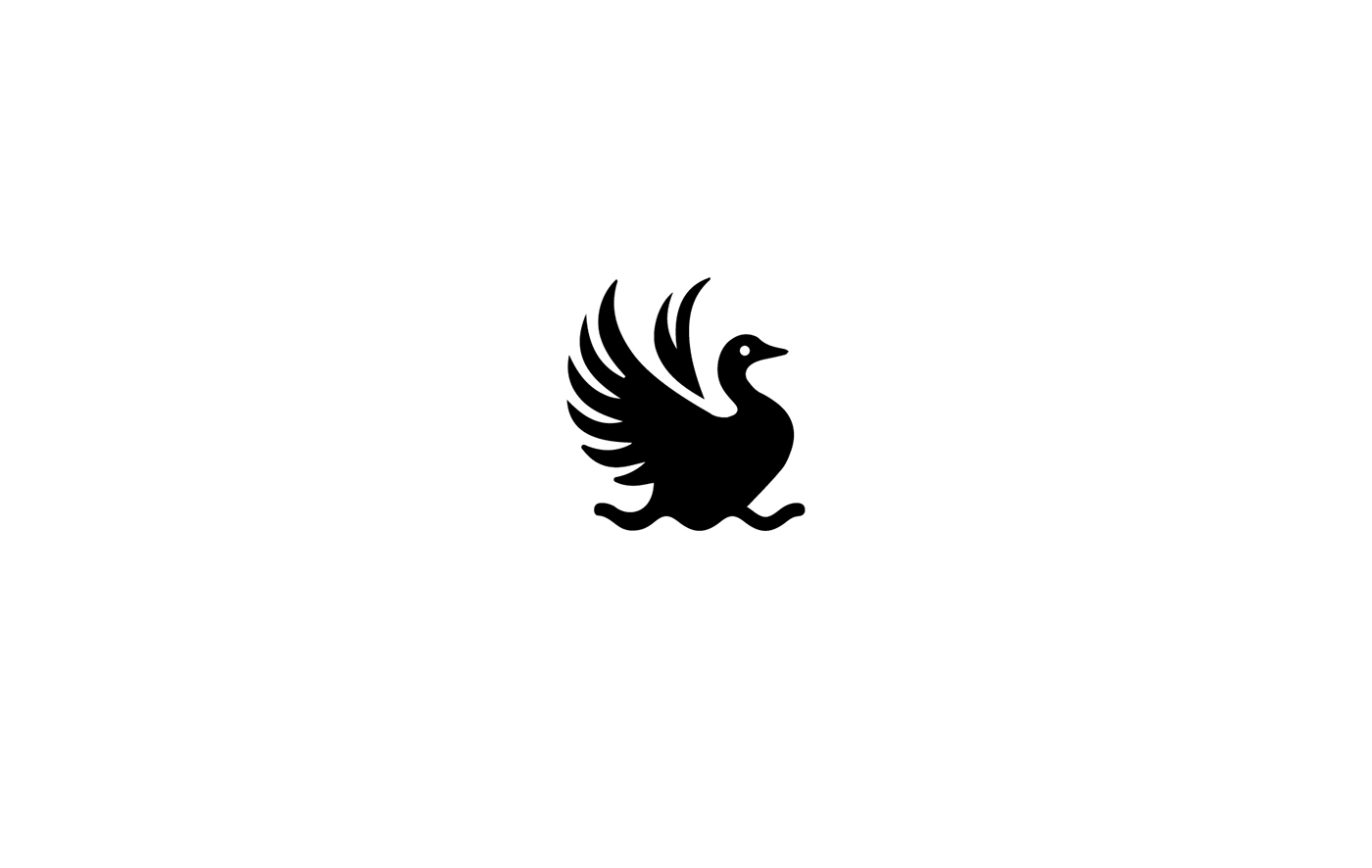 graphic design marks animal black line ILLUSTRATION  symbol Icon negative