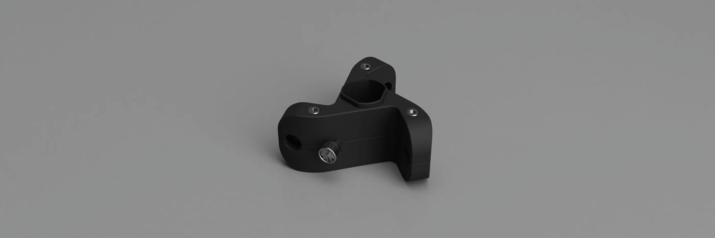 3D Autodesk Fusion360 treppiedi tripod manfrotto head Render wireframe inspire