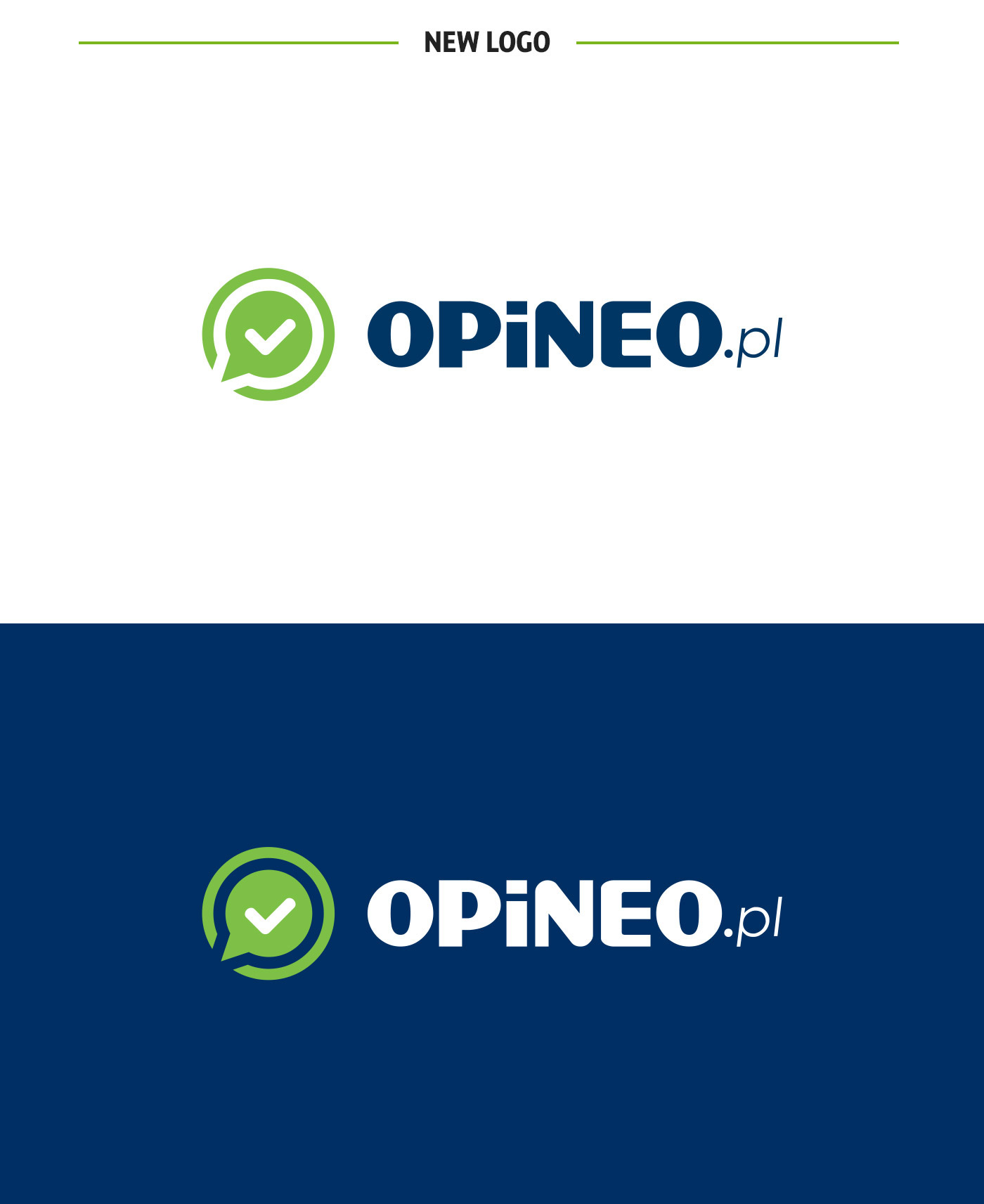 logo brand brand identity identity opineo opineo.pl Logo Design Corporate Identity