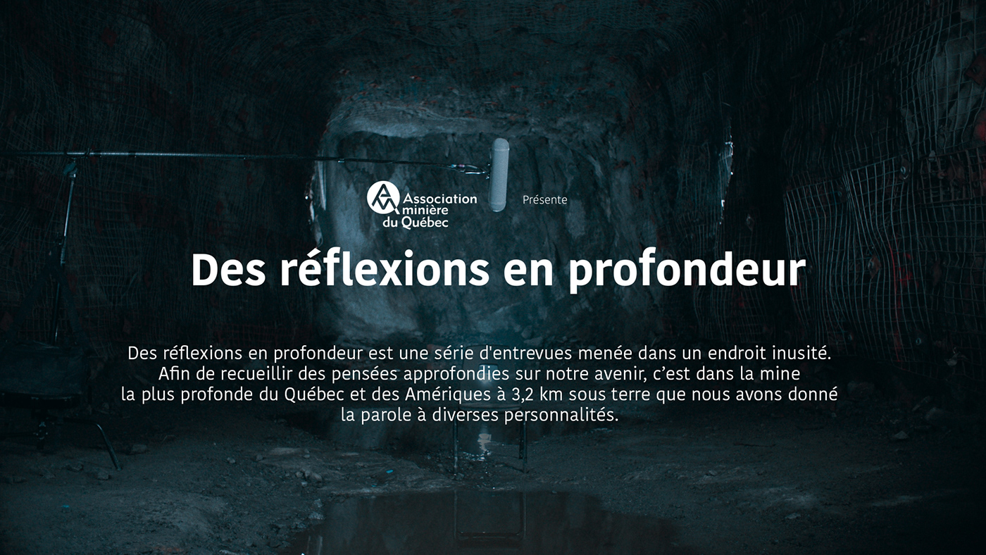 AMQ contenu documentaire Insubordination mines profondeur publicité reflexions