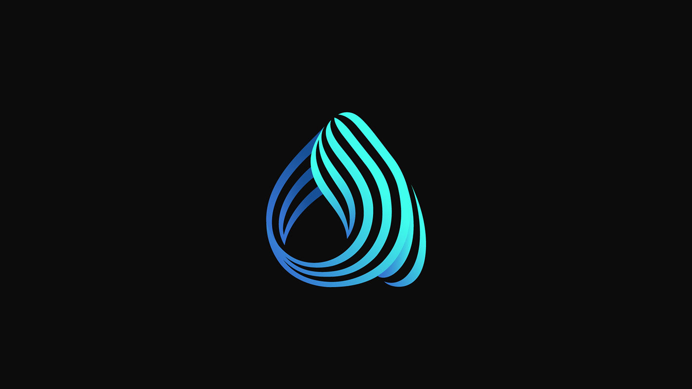 Airpush art direction  branding  gradient graphic design  identity logo pattern