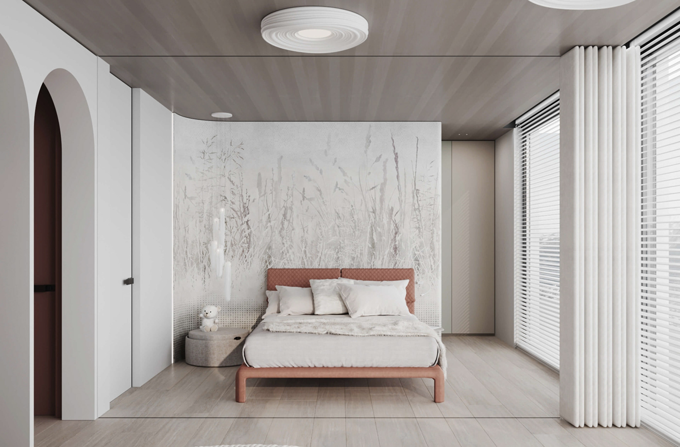 interior design  architecture modern private house house White wood Marble luxury elegant