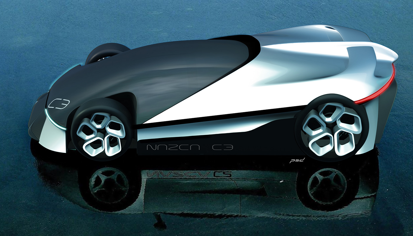 BMW cardesign conceptcar hypercar Interior Italdesign Nazca racecar senna transportationdesign
