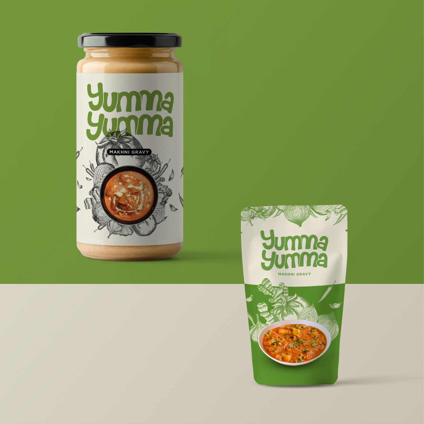 branding  cooking Culinary curry Drawing  Food  ILLUSTRATION  ink Packaging