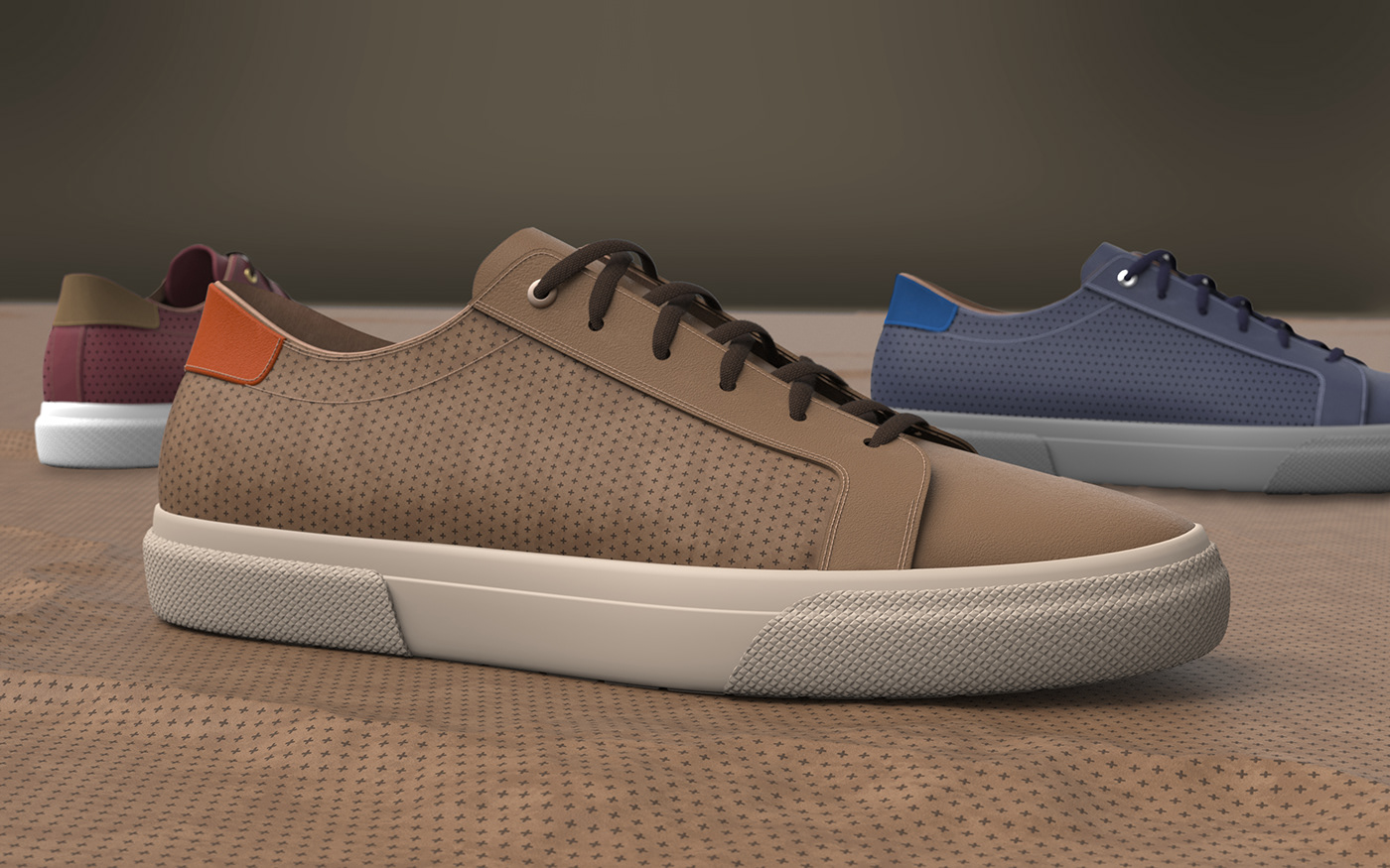 3D design development Fashion  footwear MADEINITALY rendering shoe sneakers Sustainability