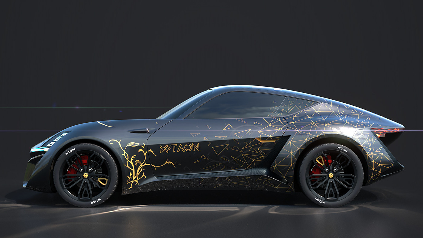 car contest Allegorithmic texturing 3D art design xtaonartcarcontest xtaon
