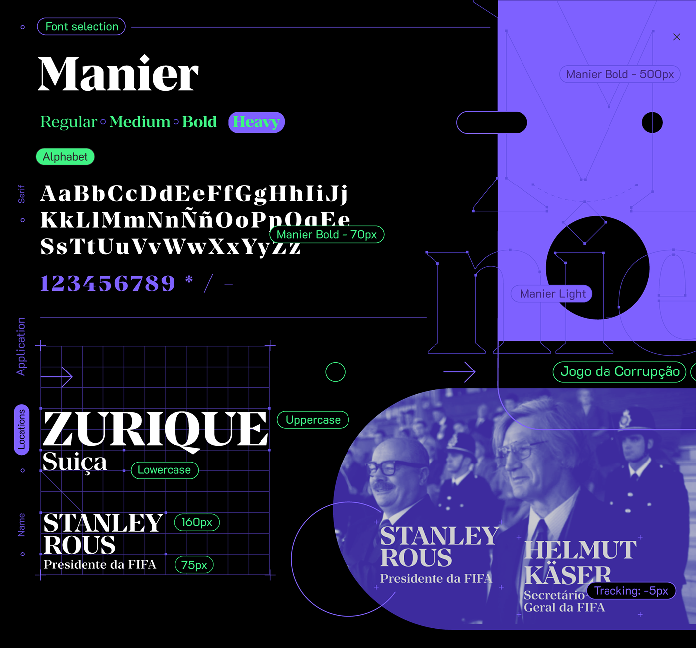 Film   series typography   cards branding  display typeface design visual identity brand type branding