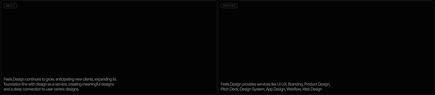 UI ux bento design agency creative product branding  services Website