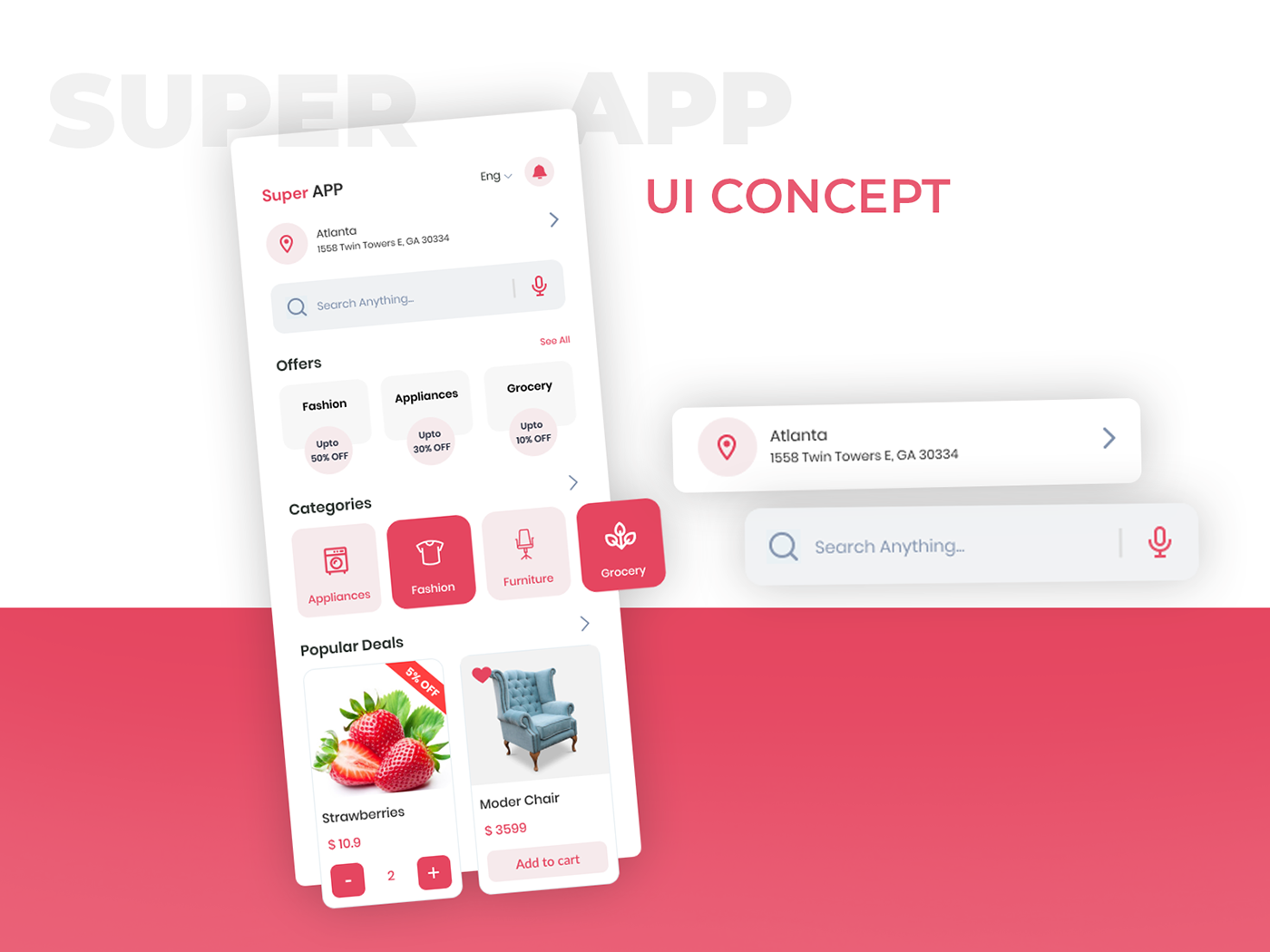 app design appconcept Figma Mobile app Superapp ui design UI/UX ux/ui