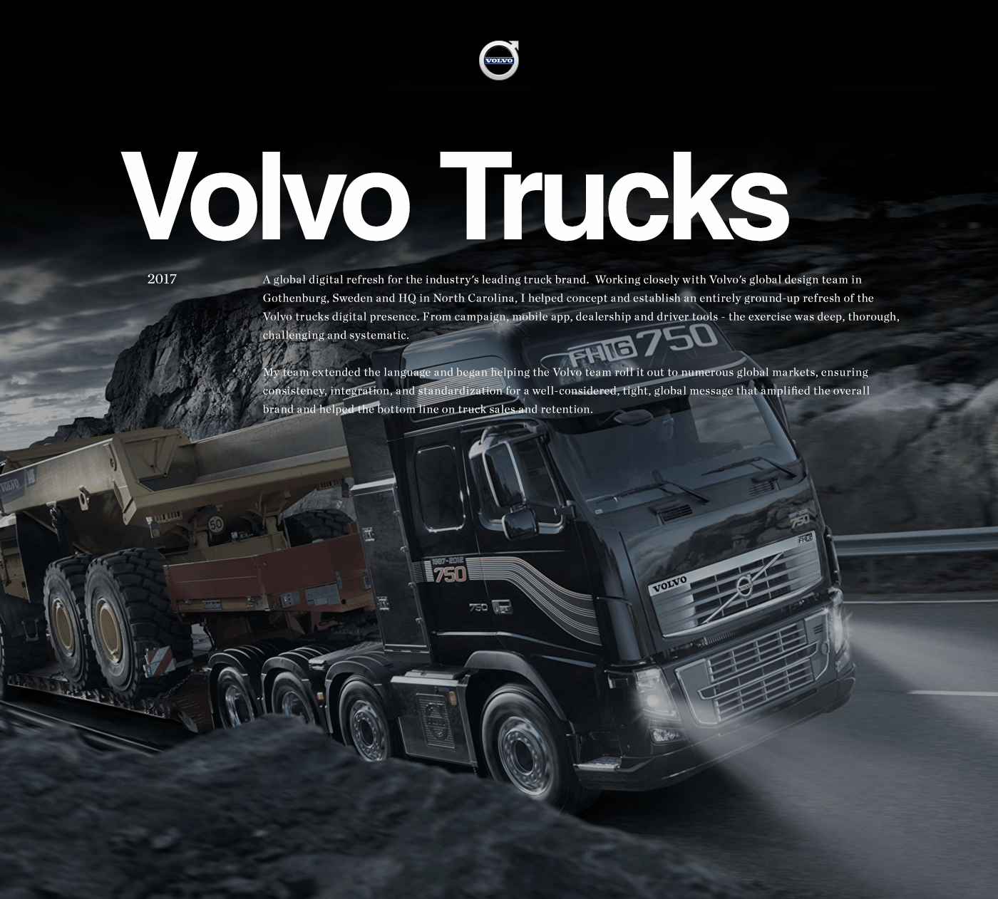 Volvo trucks automotive   Global website