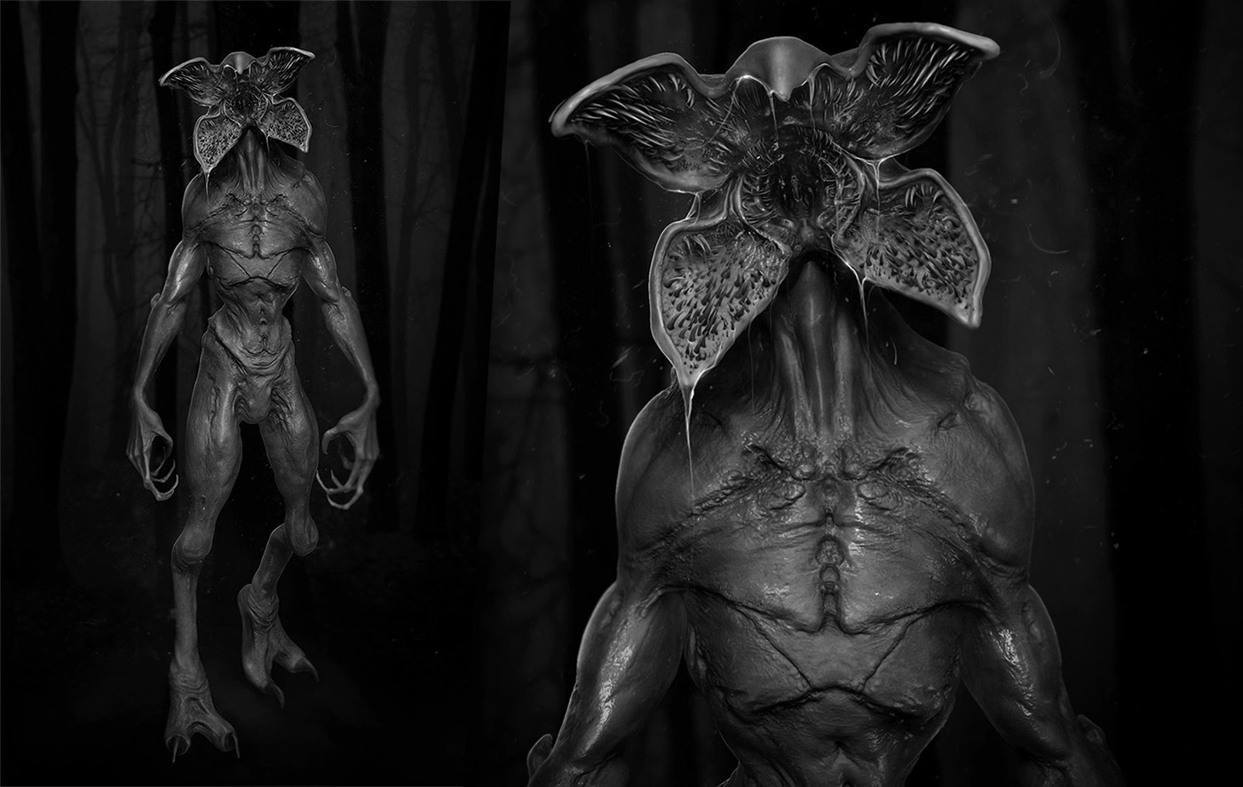 My version of the the Demogorgon from Stranger Things. 