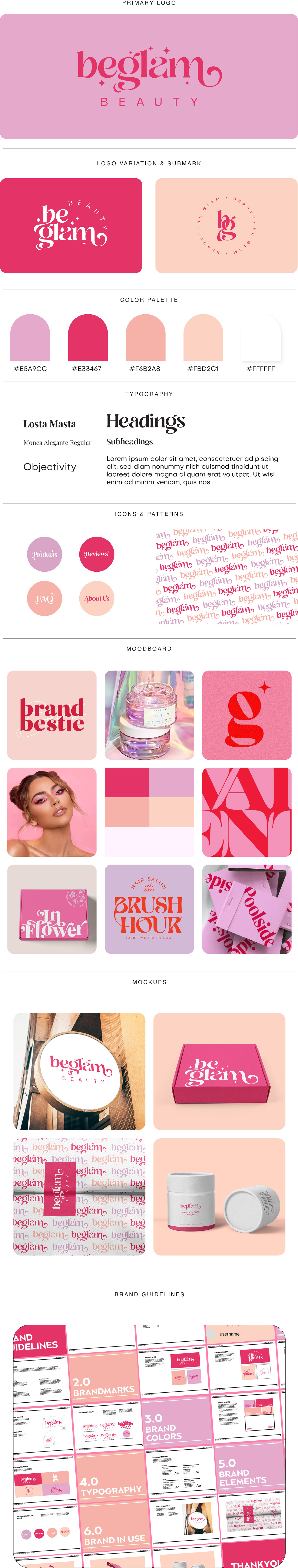 beauty cosmetics brand identity Graphic Designer azerbaijan client work typography   branding  Brand Design adobe illustrator