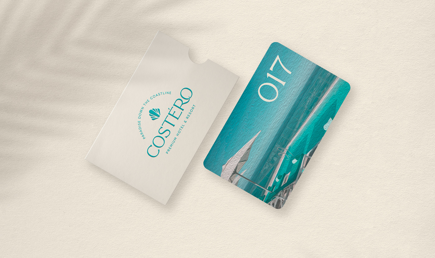 beach brand identity branding  graphic design  hotel logo premium resort photoshop visual identity