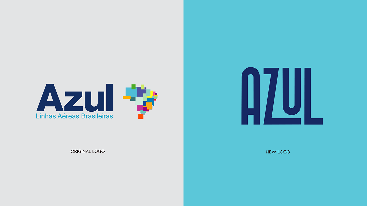airline Azul Airlines Brand Manuel branding  Brazil graphic design  Rebrand Logo Design Web identity