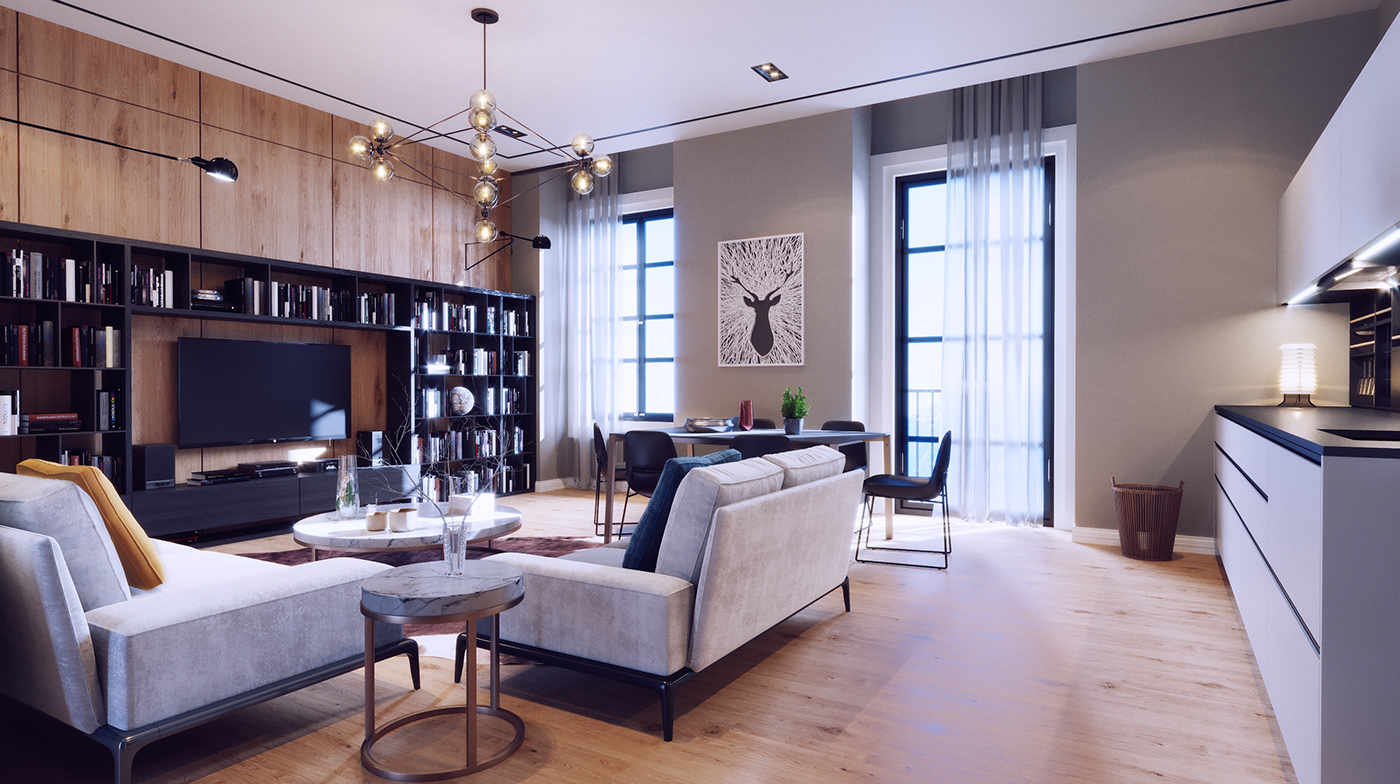 Living room   Milano on Behance