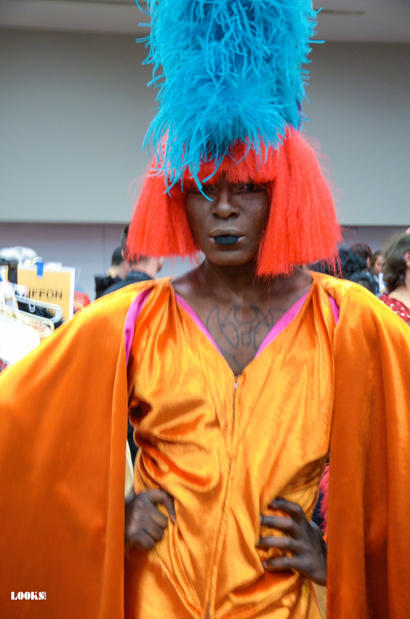 Fashion  Photography  runway juanita more Mr. David De Young Museum costume queer Drag modeling