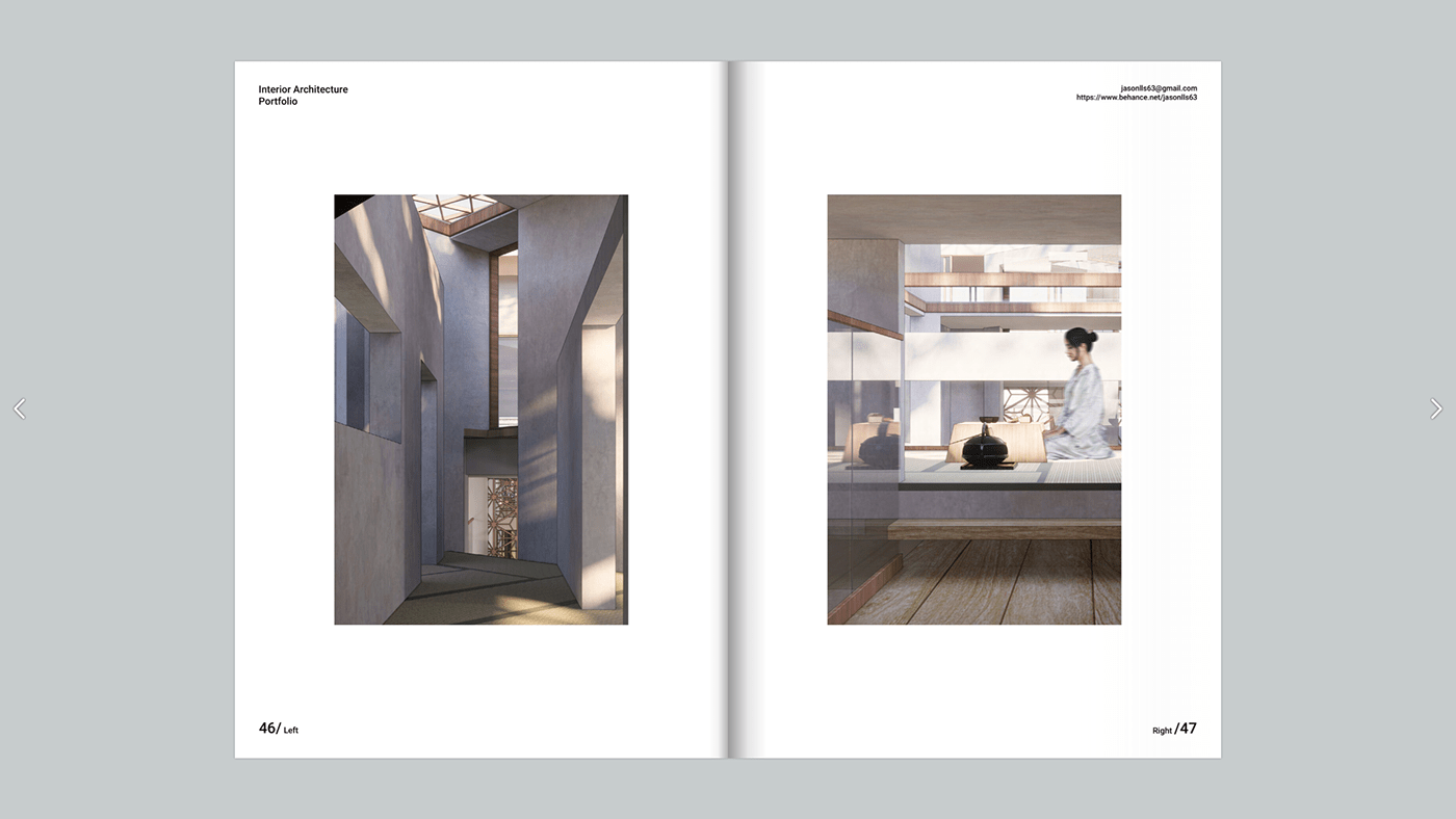architecture design Interior Layout portfolio