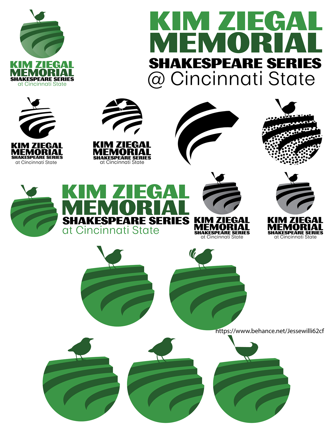logo type typography   design shakespeare Memorial branding  Monochromatic