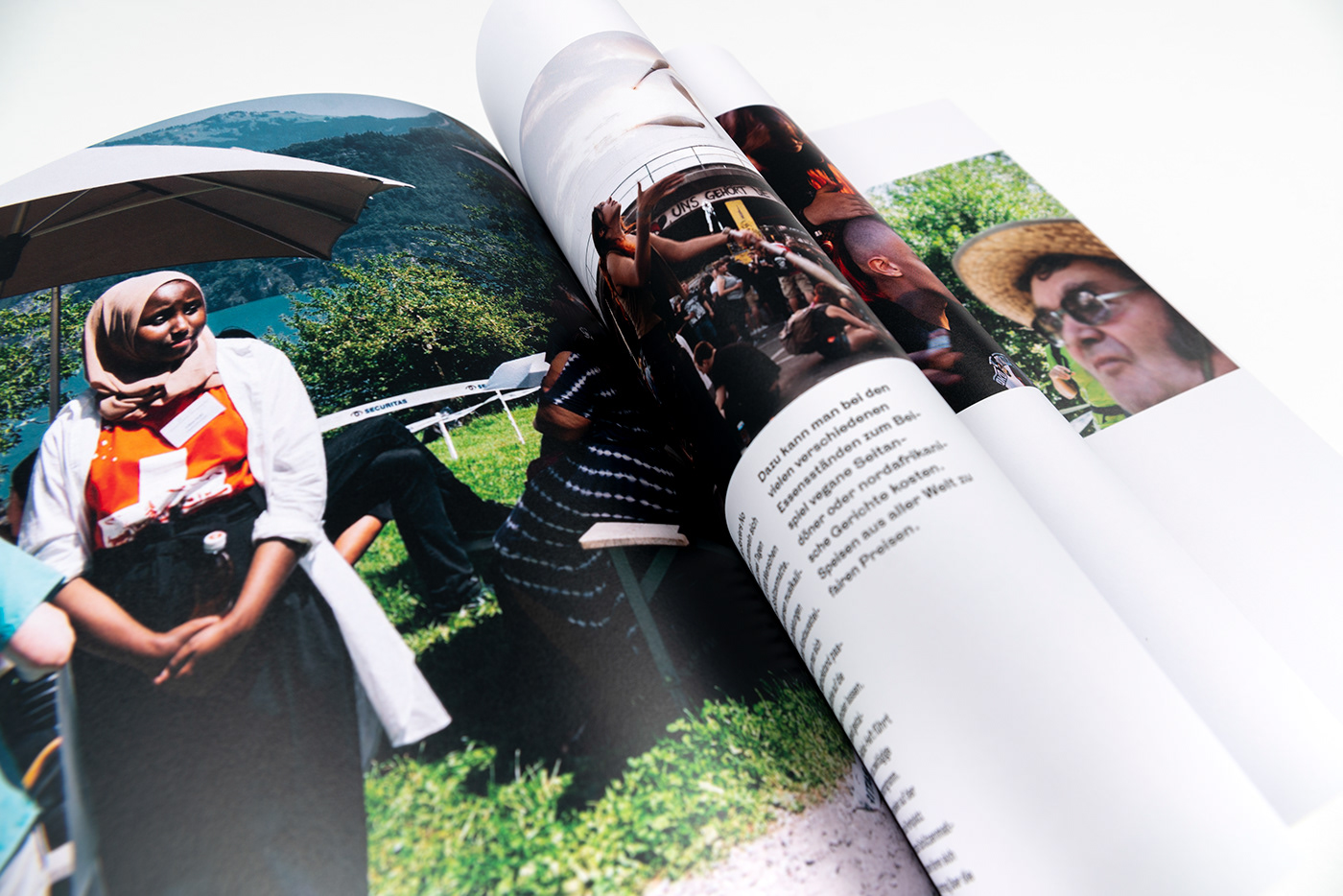 graphic design editorial Layout Photography  book brochure swiss