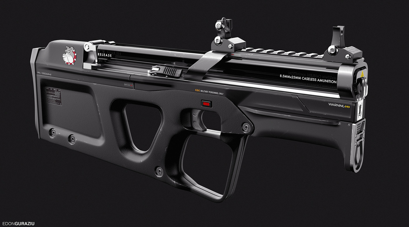 concept design future modern Weapon rifle Gun Scifi visual digital art