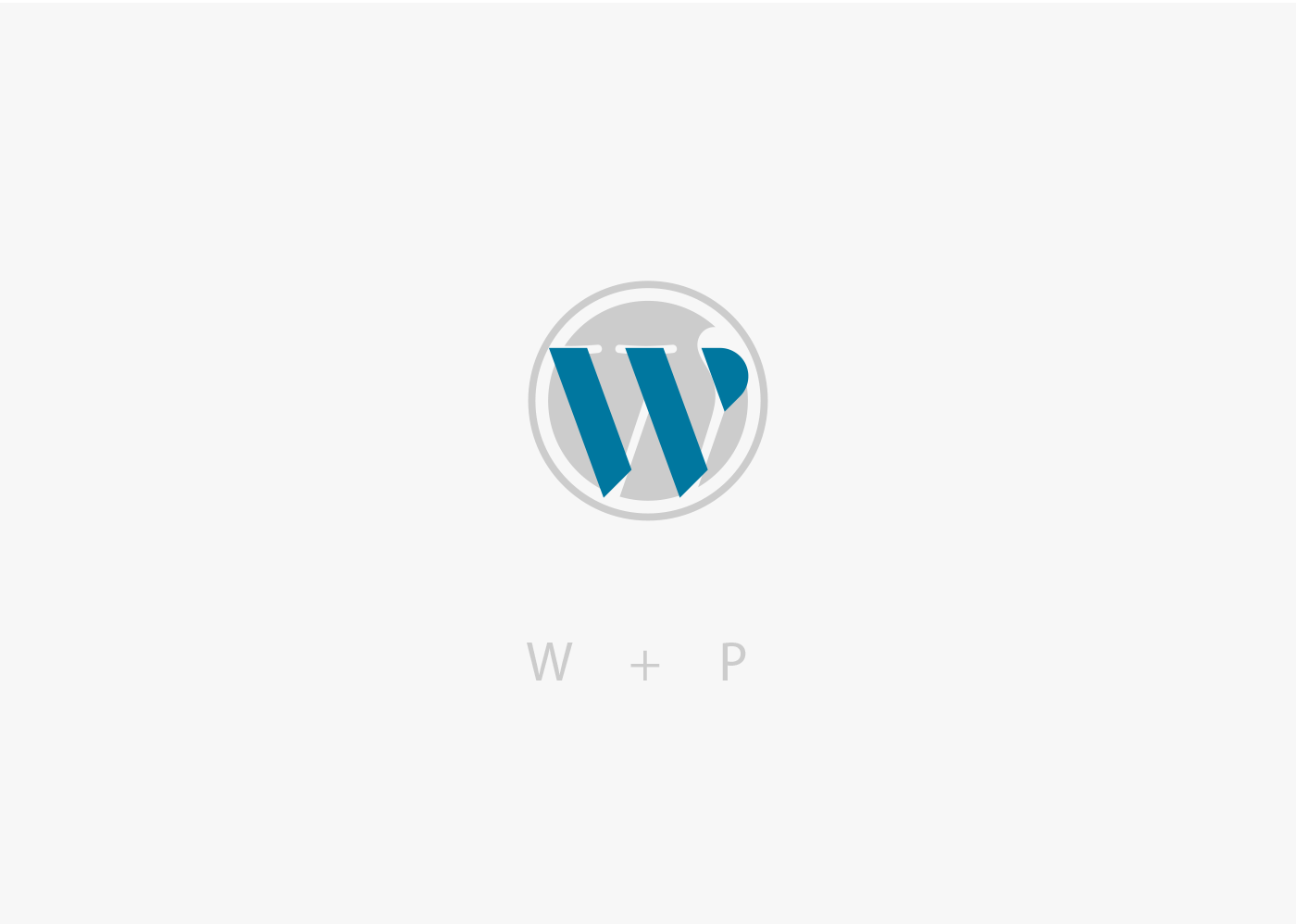 wordpress redesign Rebrand logo letter W