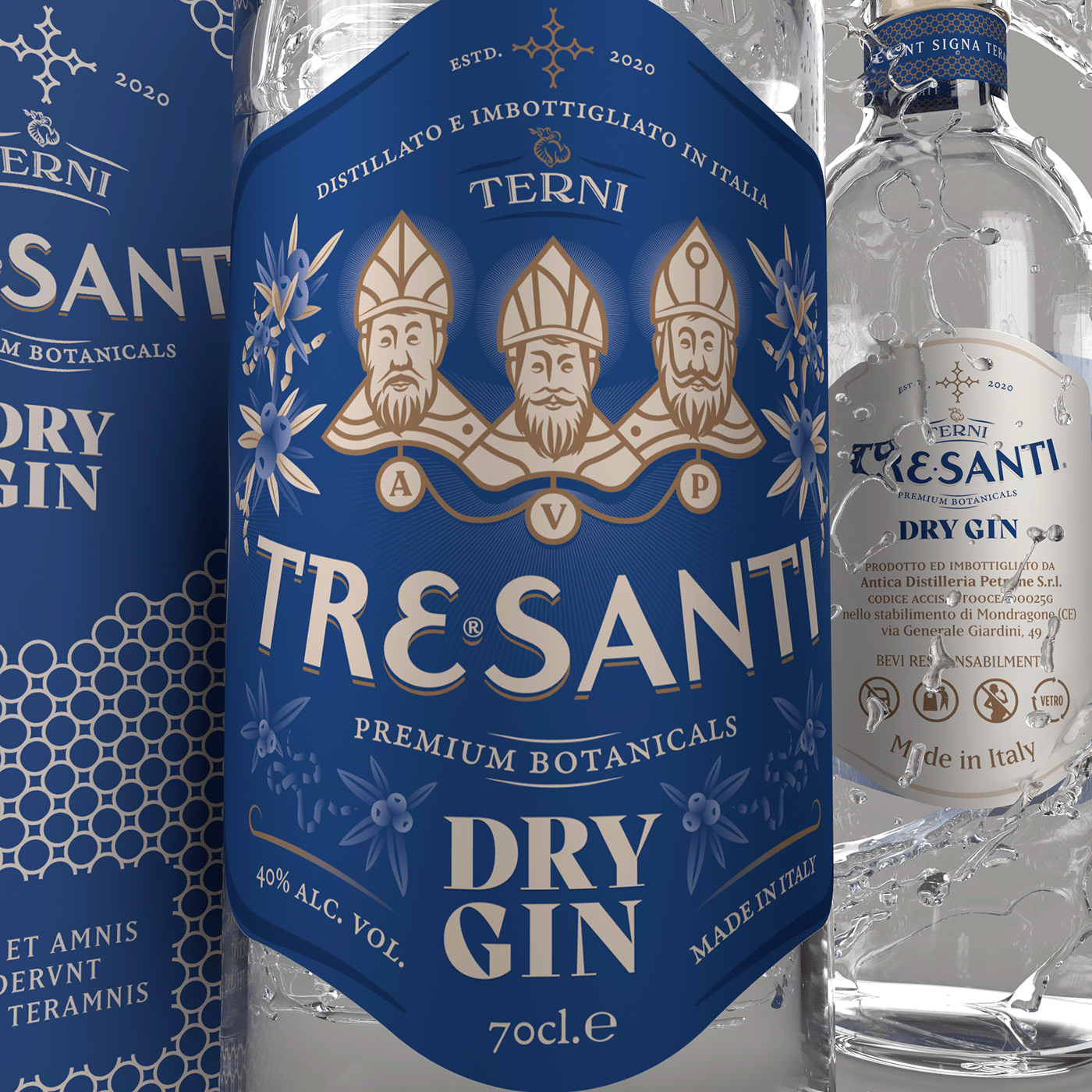 branding  dry gin gin Label Logotype naming Packaging