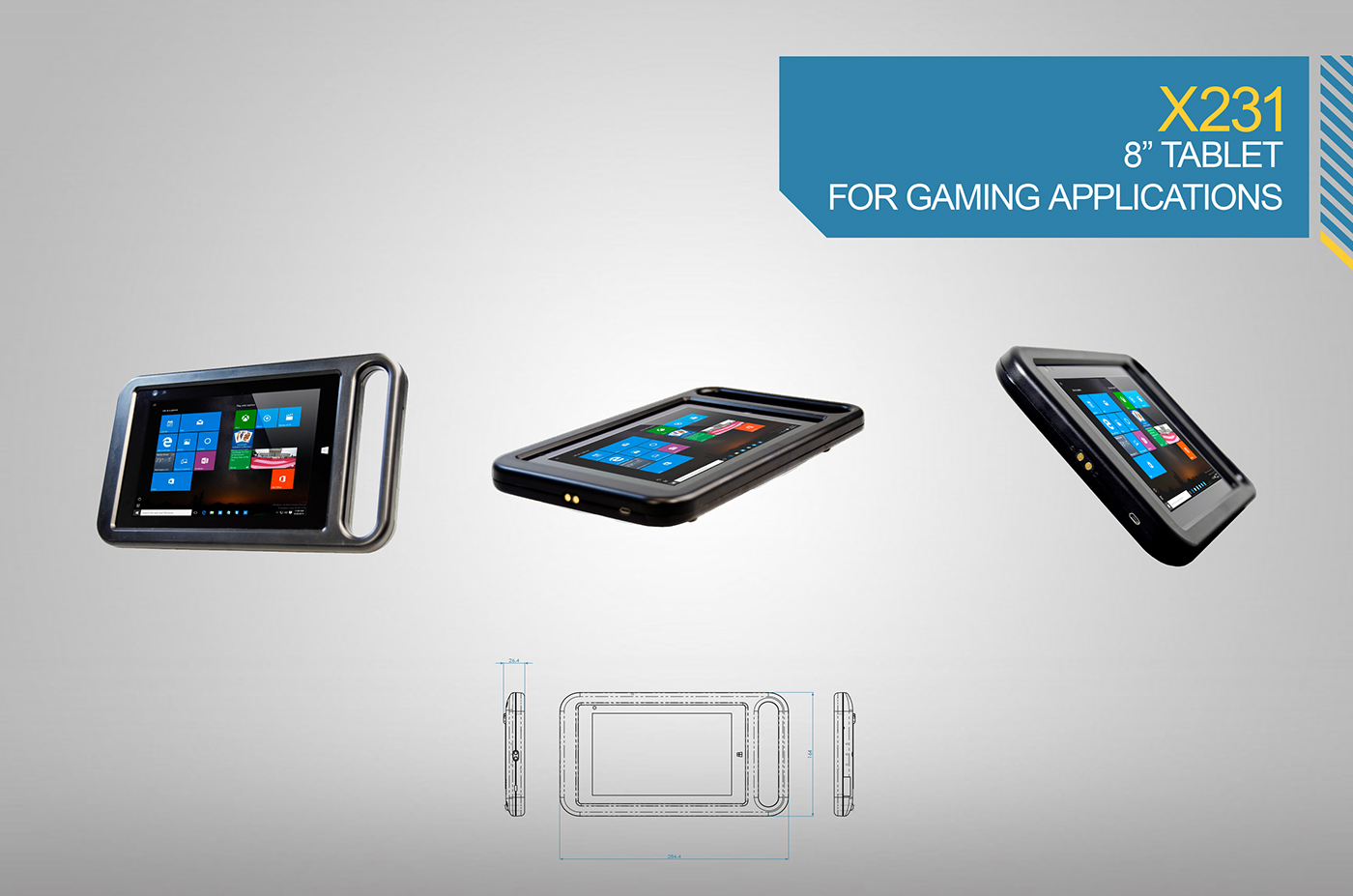 datasheet stationary poster design branding  computing Gaming Queen's Award tablet print