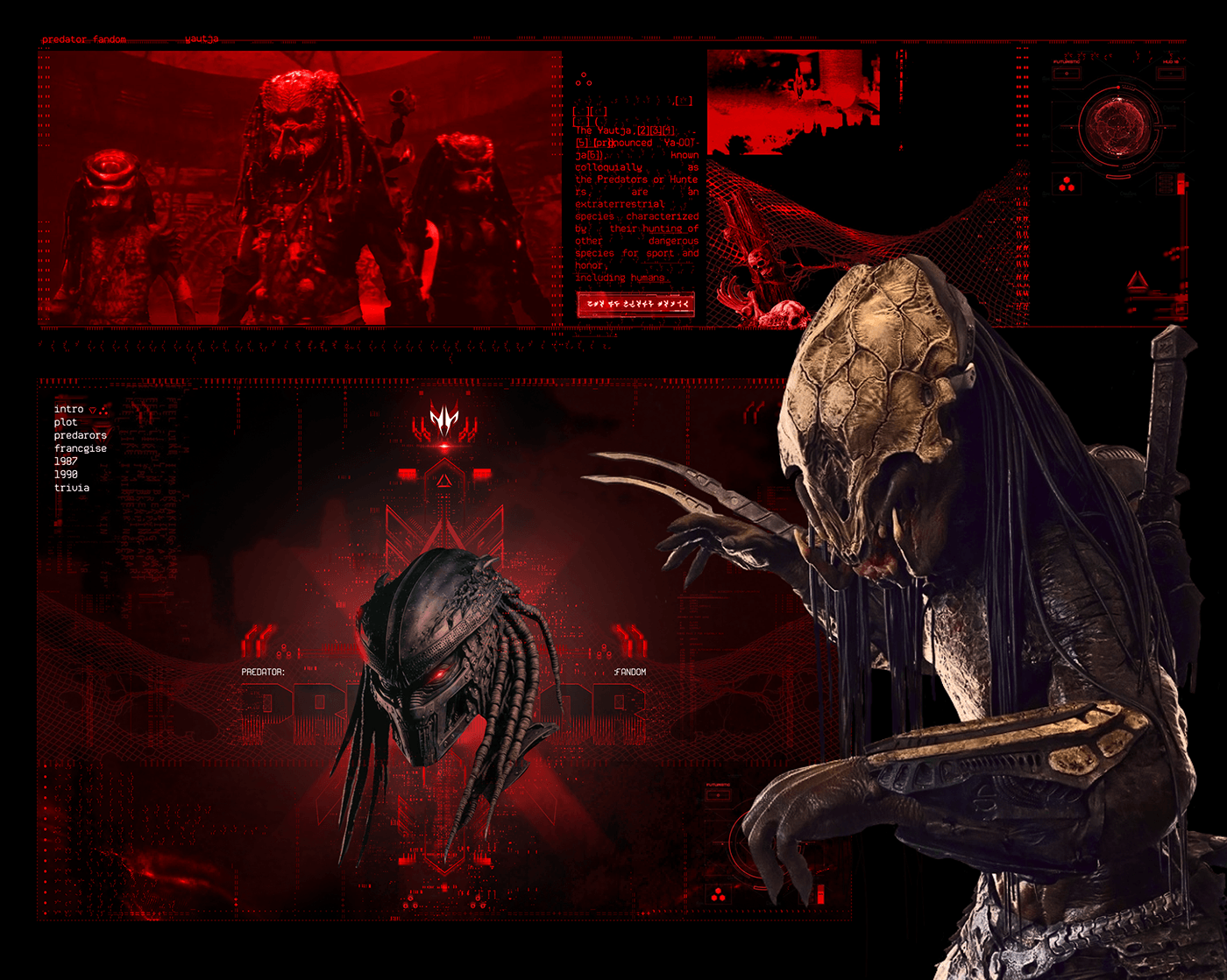 predator avp horror fantastic movie game ukraine andriy bata marvel dc