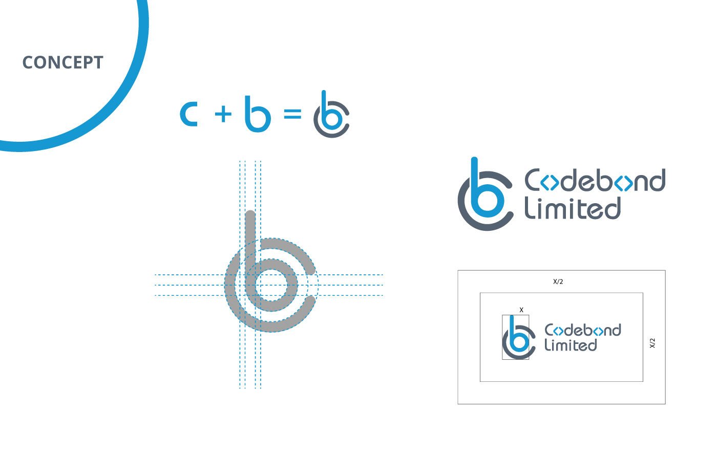 Logo Design Brohcure profile branding  software company IT company profile print design 
