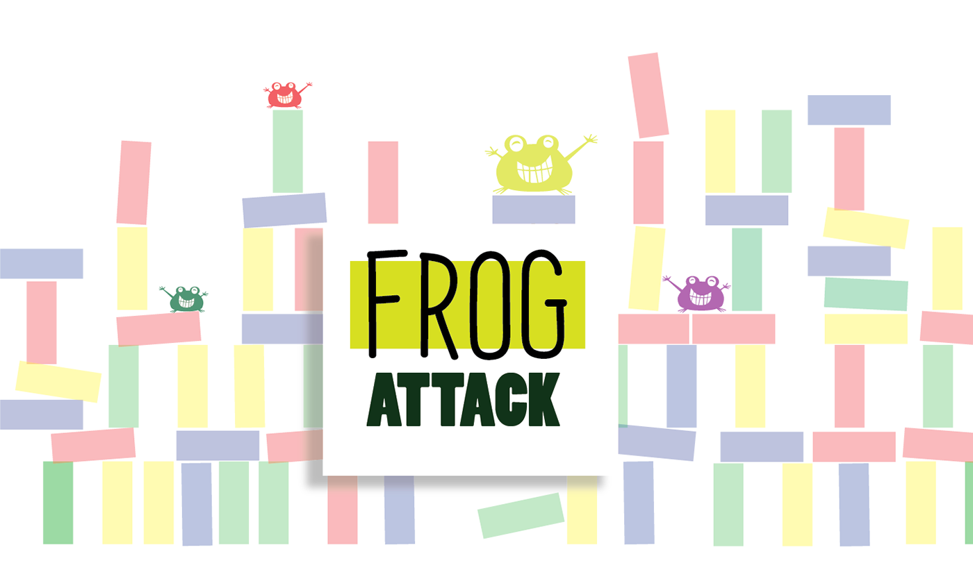 Attack blocks build colour dexterity frog jump Sustainable tower reuse