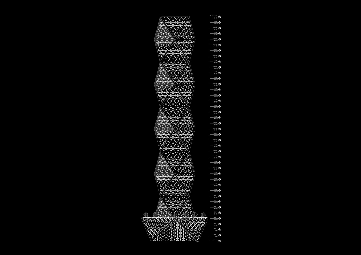 architecture archvis BIM CGI city highrise ILLUSTRATION  Render skyscraper visualization