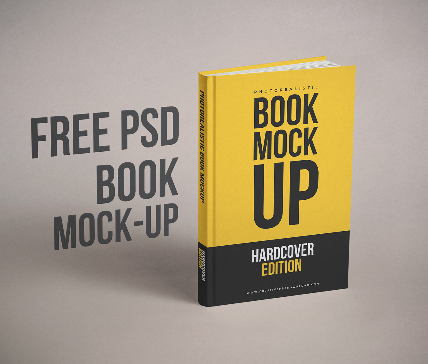 Realistic Book Cover Free PSD Mockup on Behance