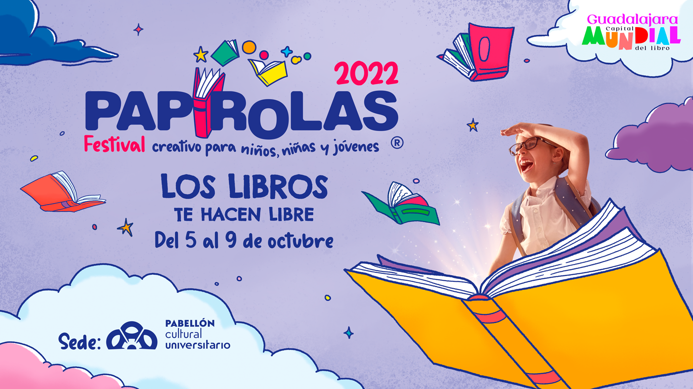 book fest festival Fun kids libro mexico niños Papirolas UDG