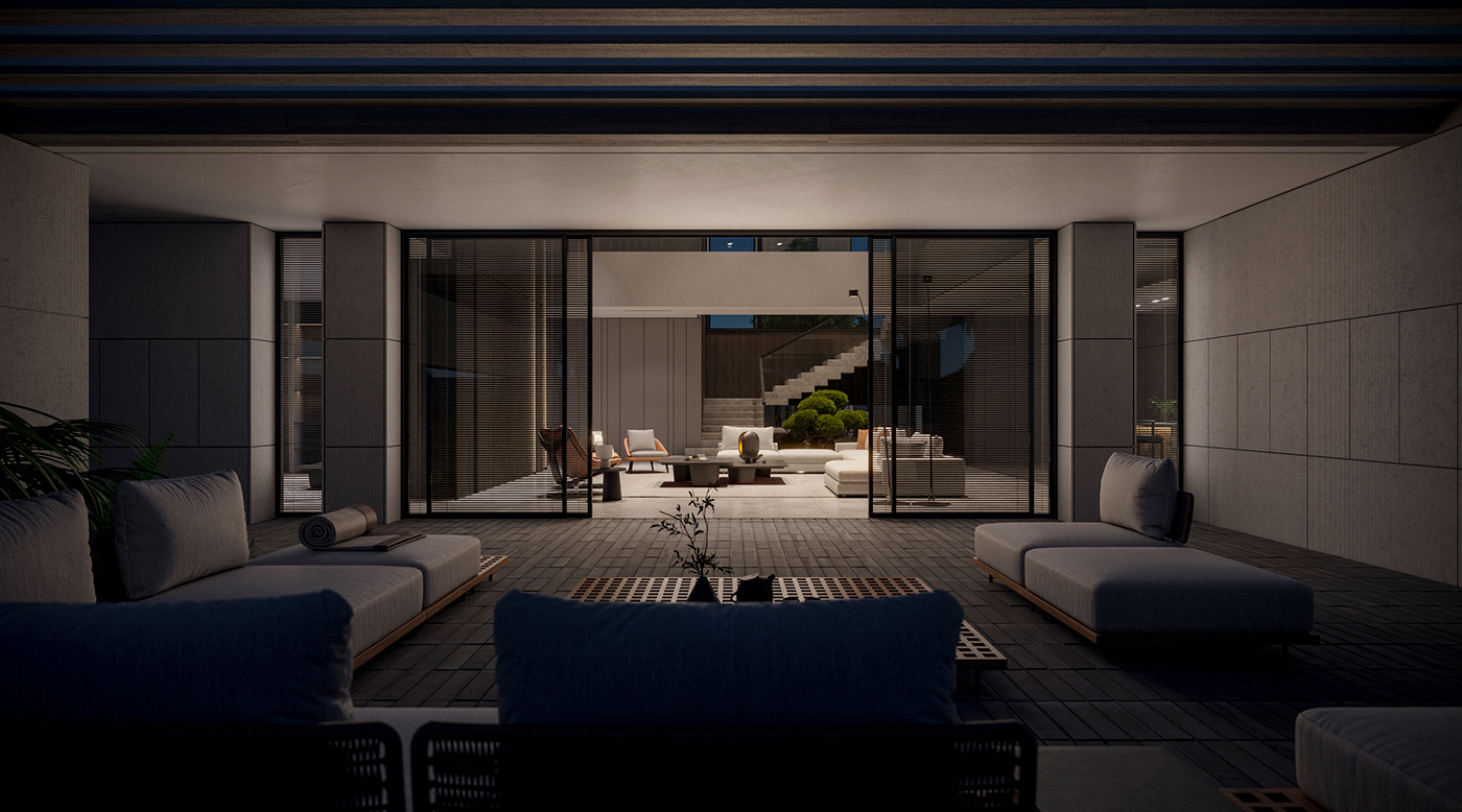 3ds max architecture CGI emirates exterior house Interior mantis Render visualization