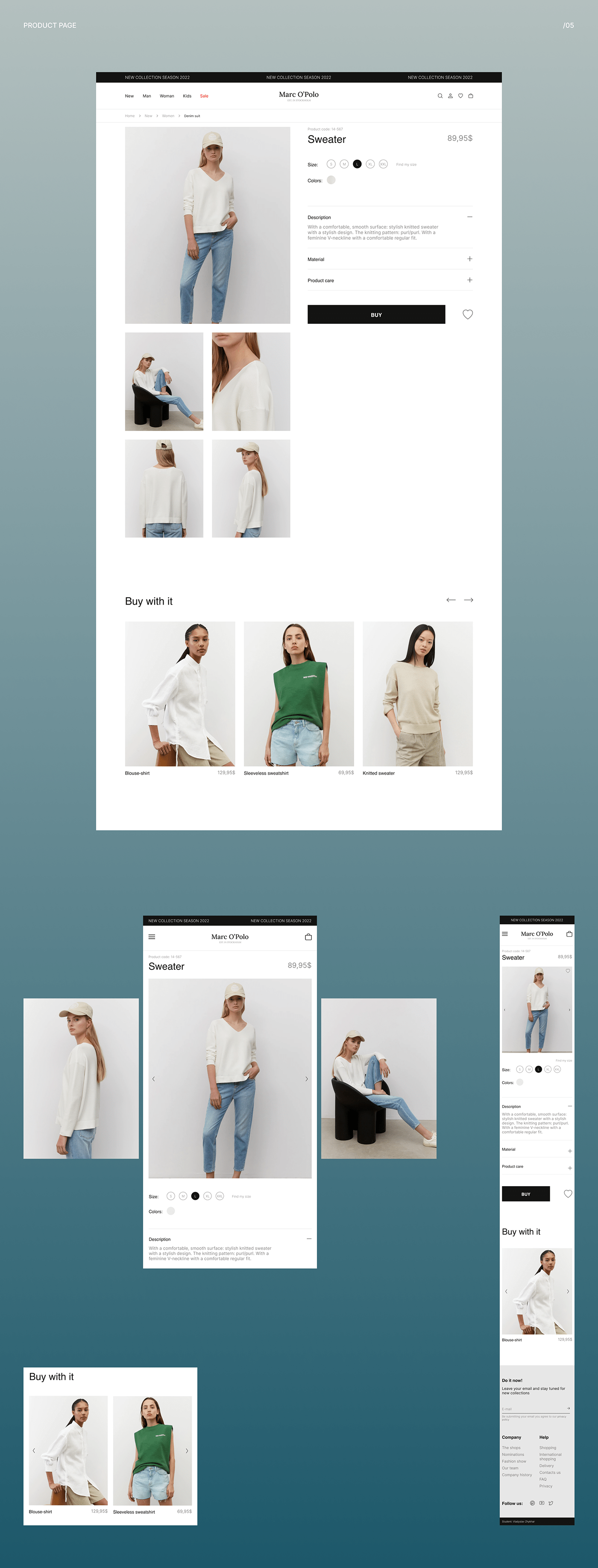 concept fashion design Figma marketing   moda user interface ux/ui Web Design  Website