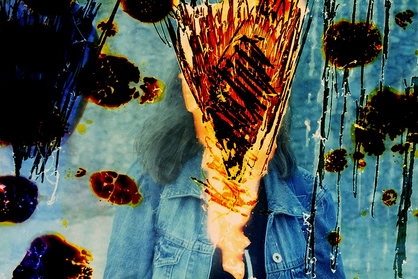 psychedelic Film   film painting 35mm Luis Rivera experimental film photography Photography  fotografía experimental puebla