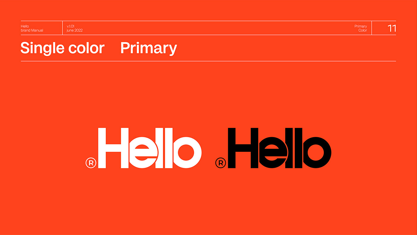 brand brand book branding  catalog editorial Guide hello logo Logo Design visual identity
