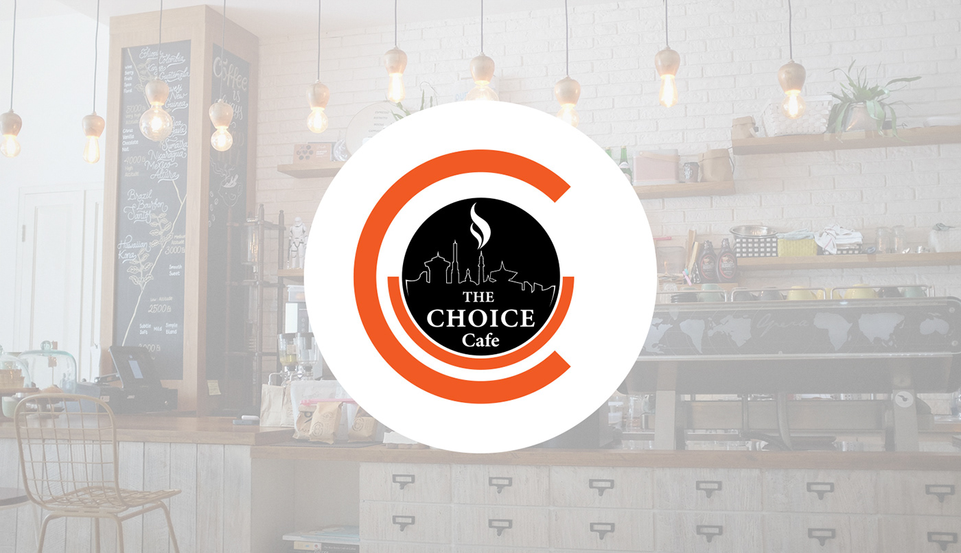Logo Design Subarna Design The Choice Cafe