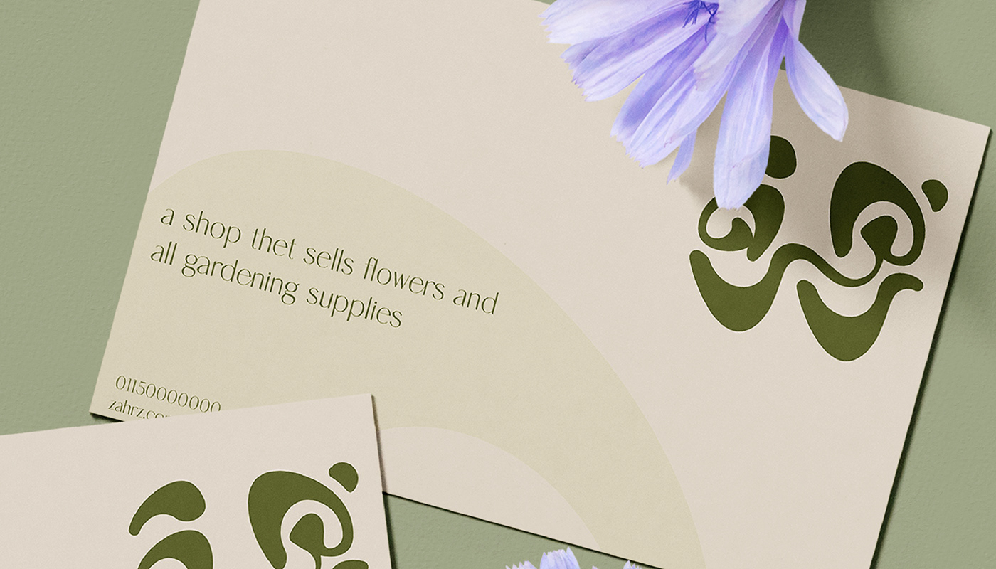 design flower Plant ILLUSTRATION  text graphic art Graphic Designer