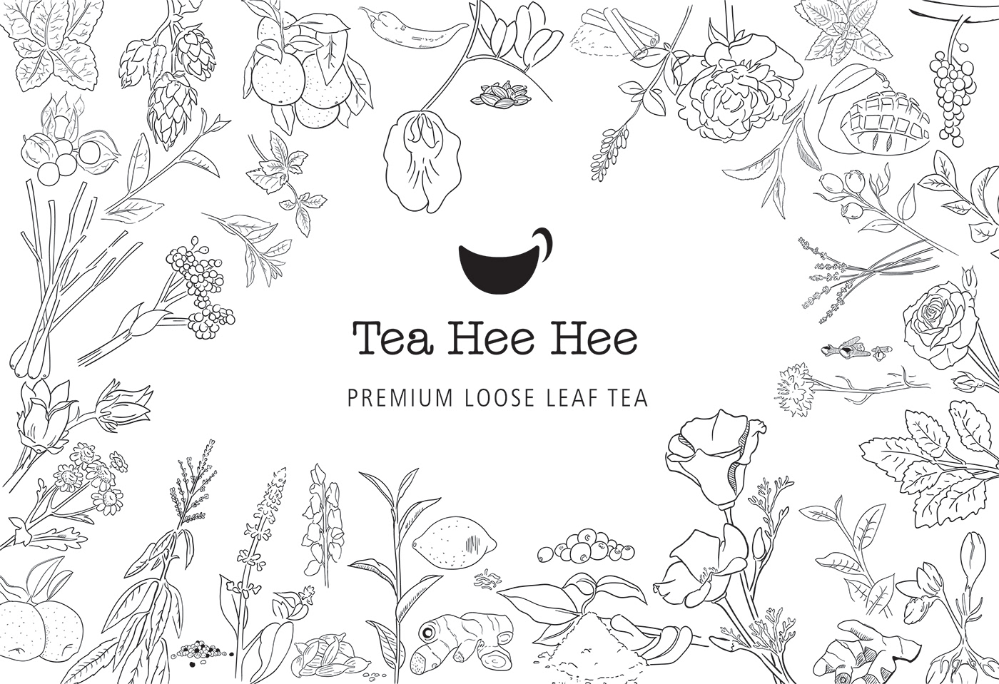 branding  tea Packaging herbal organic infusion