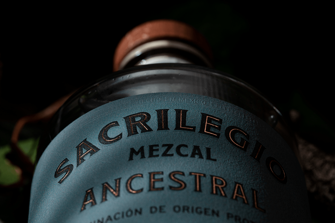 mezcal Packaging brand identity Label bottle Spirits mexico prehispanic Mexican foil